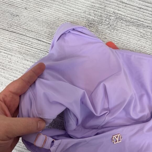 Yitty Plus Size Light Purple Shaping Two Piece Swimsuit Size 5X (26/28) - Picture 7 of 14